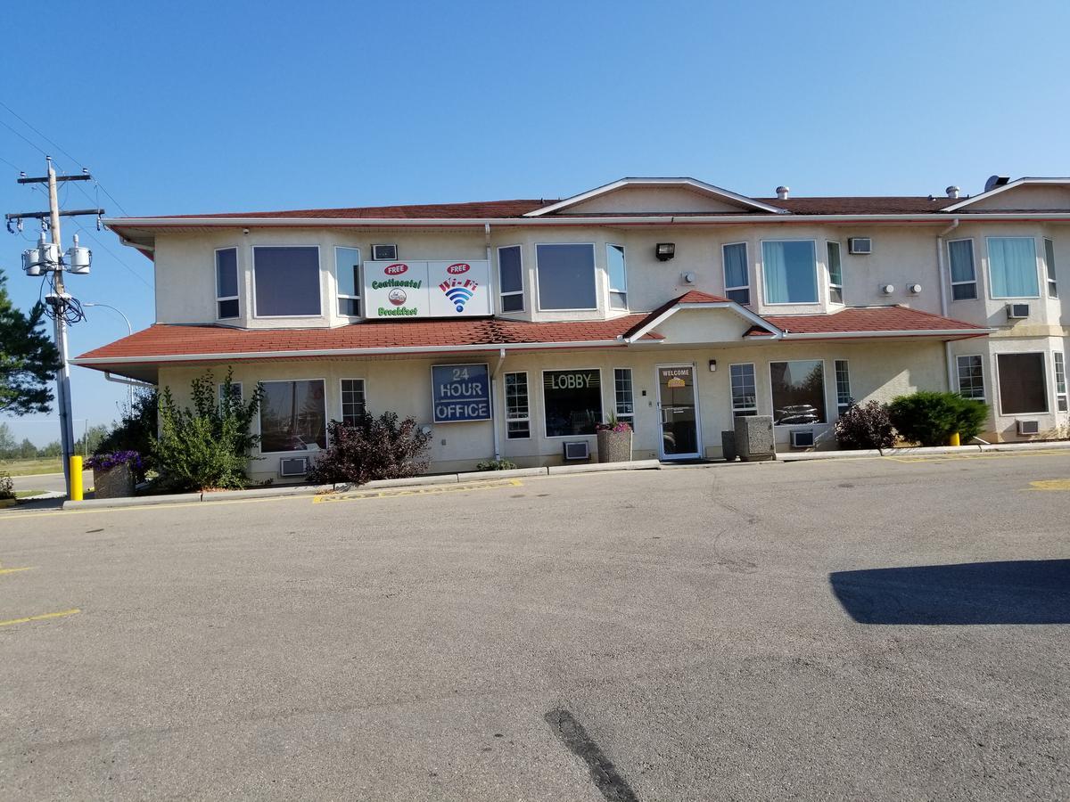 Western Budget Motel West Red Deer Buitenkant foto